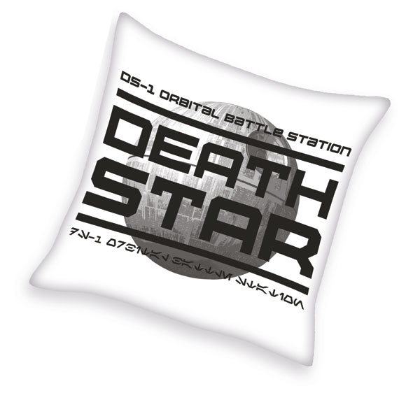Polštářky - polštářky s výplní - Polštářek Star Wars Hvězda Smrti 40/40 cm Polštářek Star Wars Hvězda Smrti 40/40 cm - polštářky s výplní