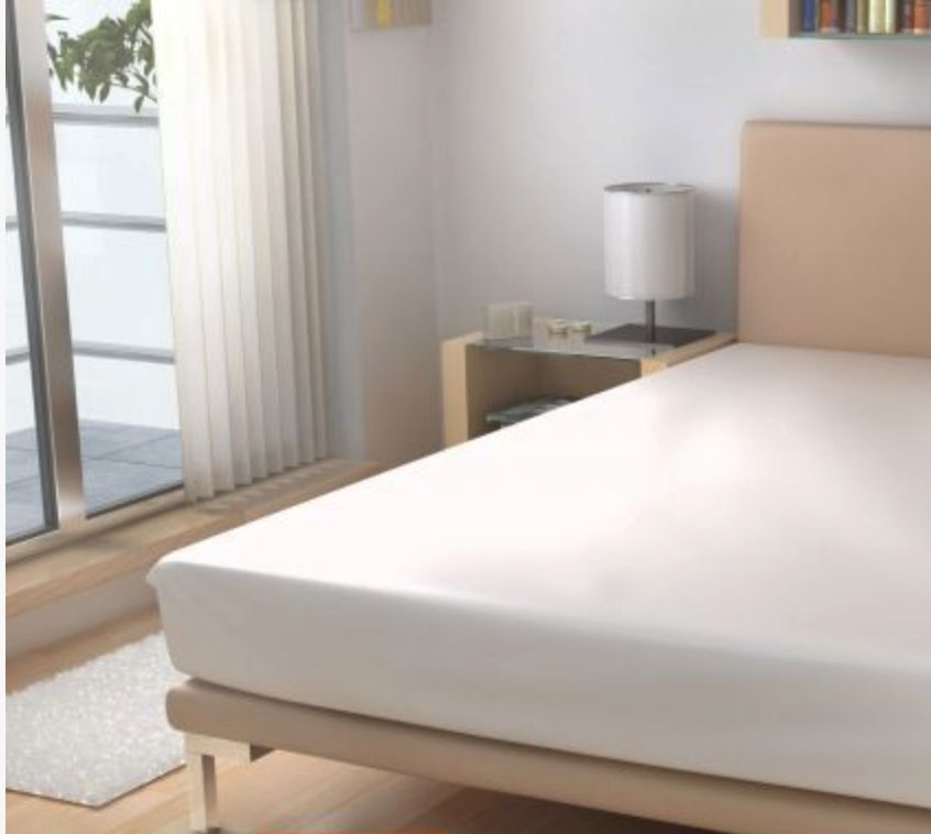 Jersey prostěradlo EXKLUSIVE Bílá 60/120