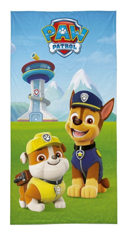 Osuška Paw Patrol Chase a Rubble 70/140