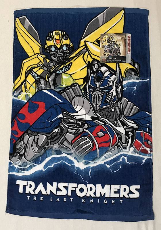 DETEXPOL Dětský ručník Transformers  Bavlna - Froté, 60/40 cm