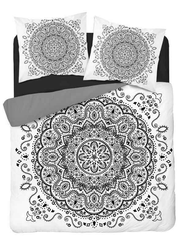 DETEXPOL Francouzské povlečení Mandala Bavlna, 220/200, 2x70/80 cm