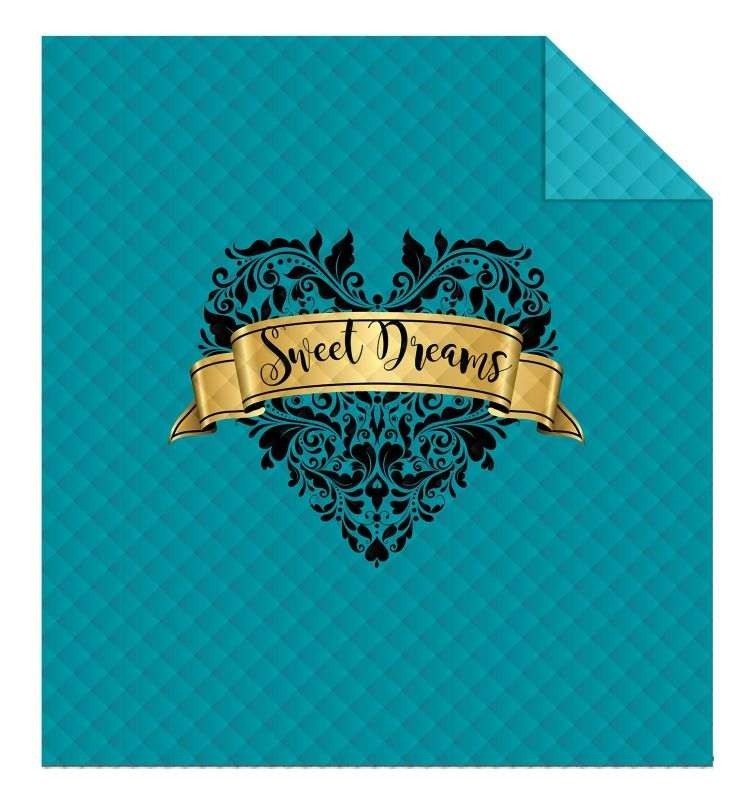 DETEXPOL Přehoz na postel Sweet Dreams  Polyester, 170/210 cm