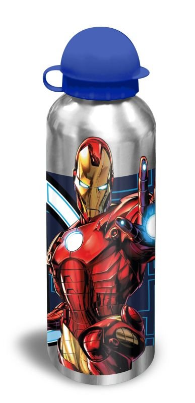 EUROSWAN ALU láhev Avengers Iron Man  Hliník, Plast, 500 ml