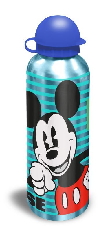 EUROSWAN ALU láhev Mickey modrá  Hliník, Plast, 500 ml