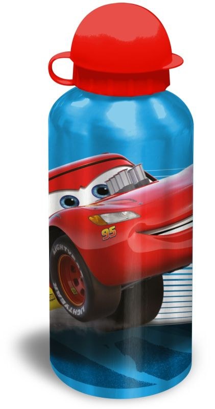 EUROSWAN ALU láhev Cars blue  Hliník, Plast, 500 ml