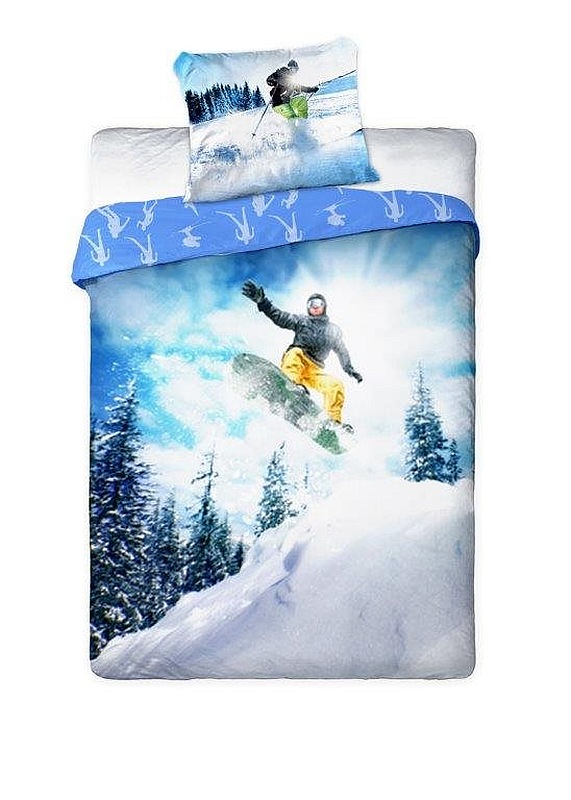 Povlečení Snowboardista 140/200, 70/90