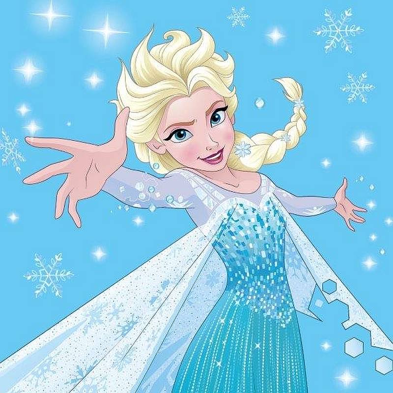 Magický ručníček Ledové Království Elsa 30/30