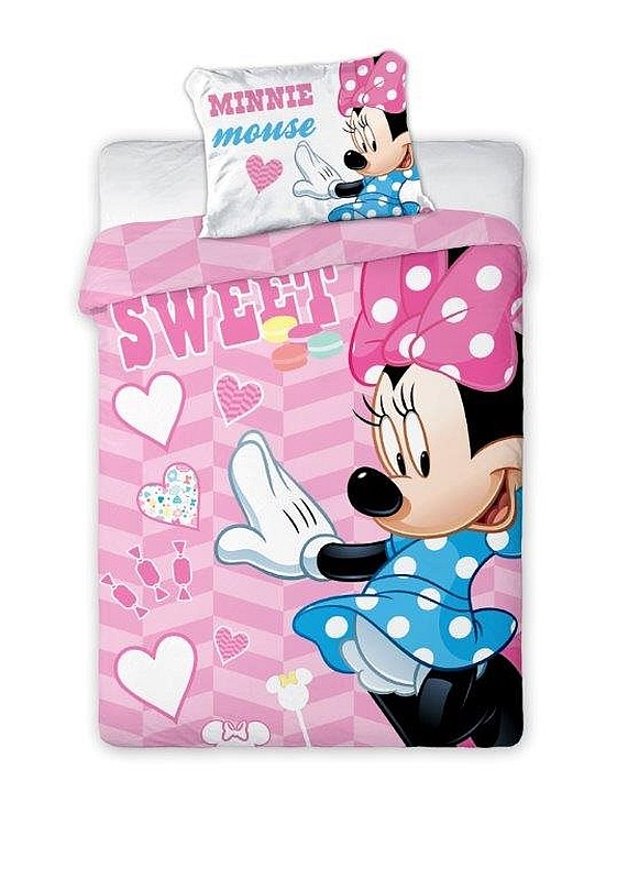 Povlečení do postýlky Minnie Sweet 100/135, 40/60