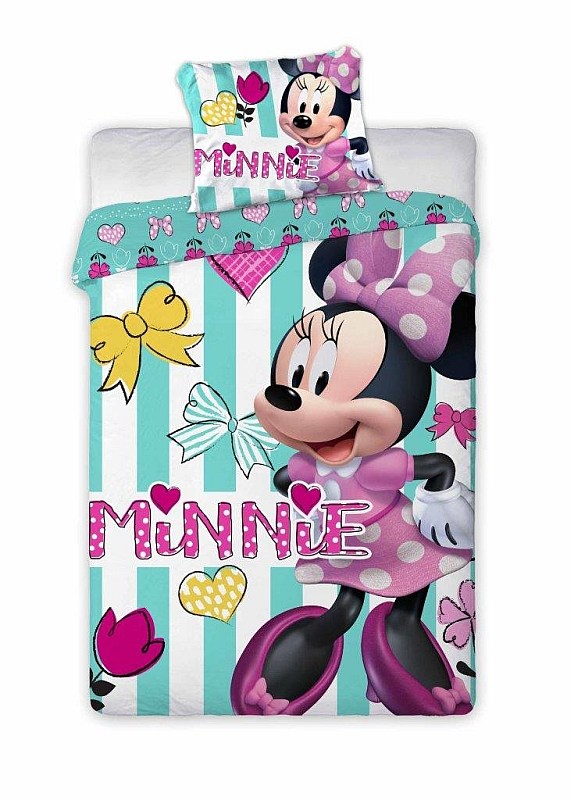 Povlečení do postýlky Minnie 100/135, 40/60