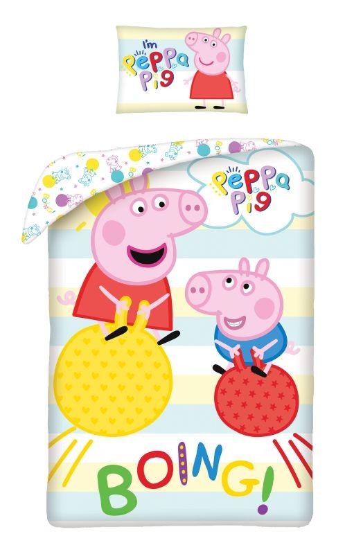 Povlečení ve vaku Peppa Pig Boing 140/200, 70/90