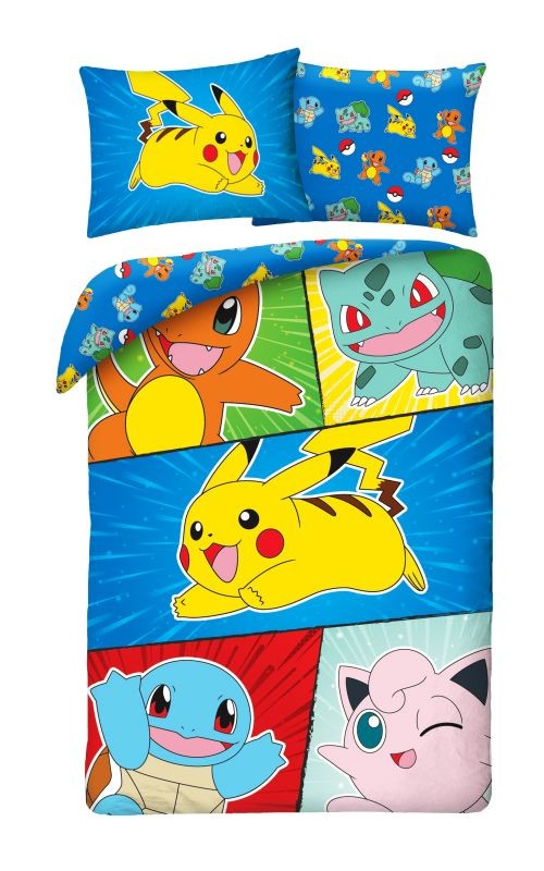 Povlečení Pokémon game 140/200, 70/90