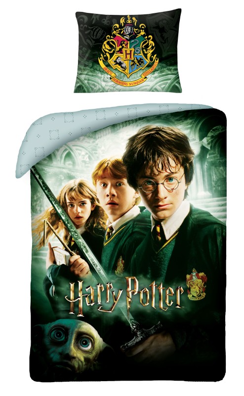 HALANTEX Povlečení Premium Harry Potter  Bavlna, 140/200, 70/90 cm