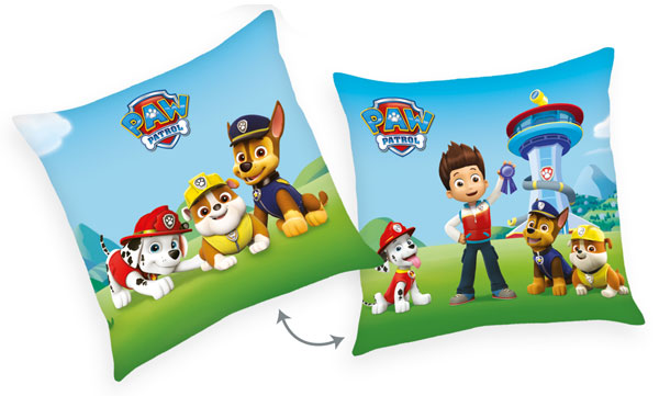Polštářek Paw Patrol modrý 40/40