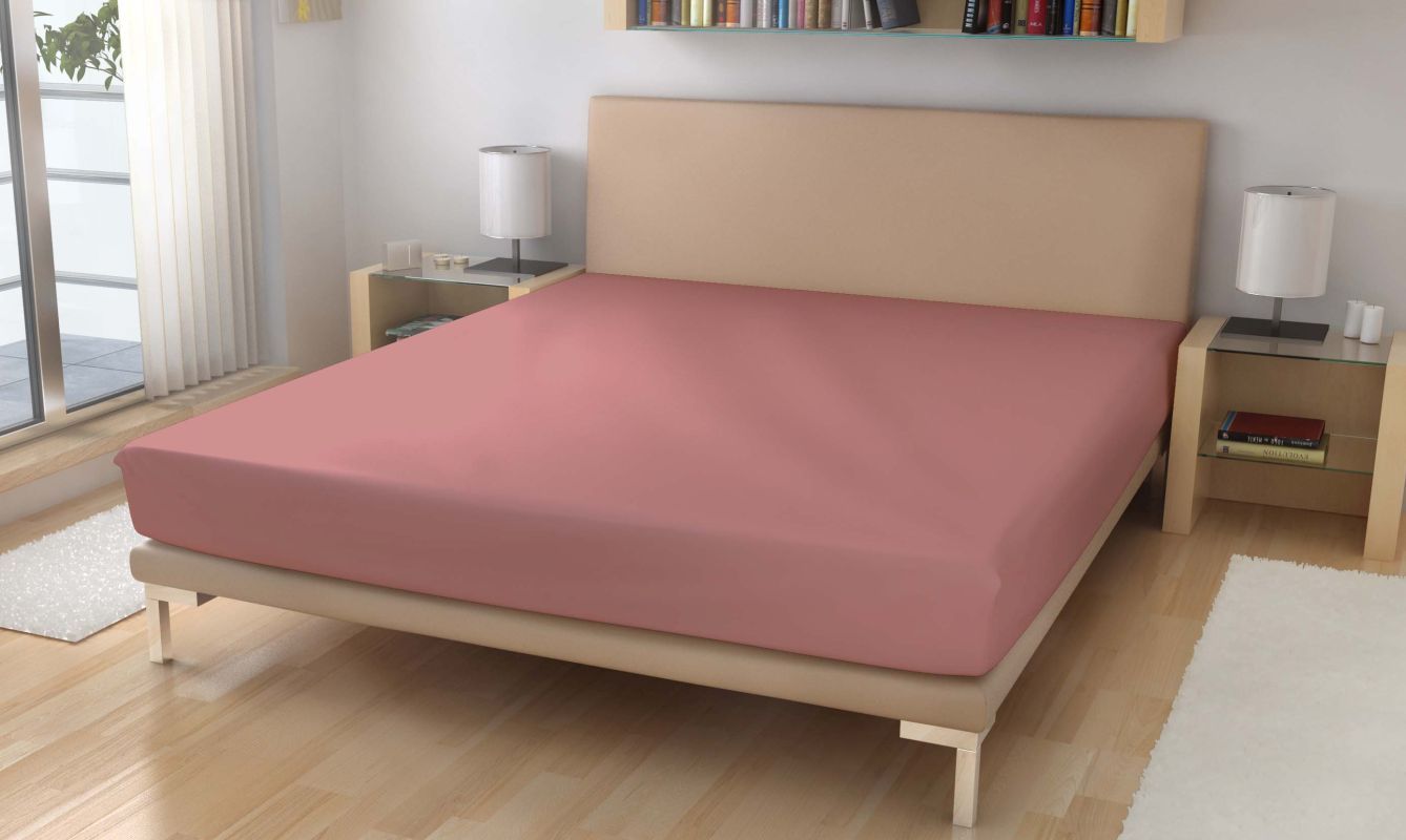 Polášek Froté prostěradlo Šeříková Bavlna, Polyamid, 220g/m, 90/200 cm