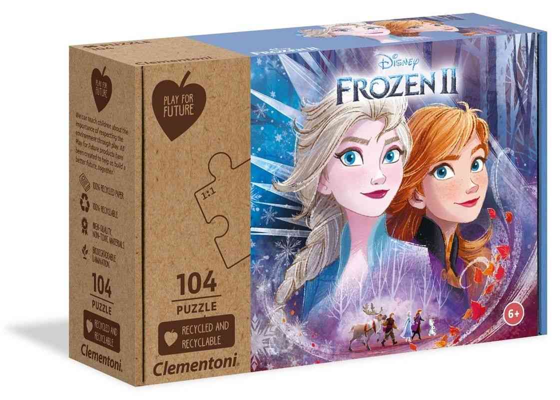 Clementoni Play For Future Puzzle Ledové Království  recyklovaný papír, 2 104 dílků