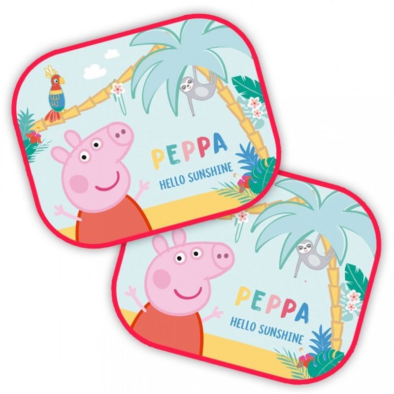 SEVEN Sluneční clony Peppa Pig  Polyester, 2ks