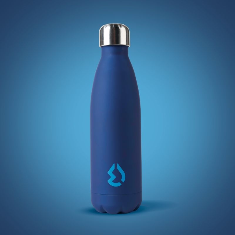 Water Revolution Nerezová Termo láhev na pití tmavě modrá  Potravinářská nerezová ocel 18/8, 500 ml
