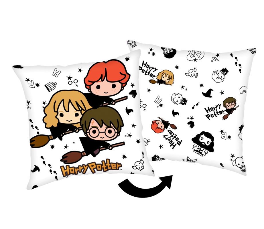 JERRY FABRICS Polštářek Harry Potter HP158 Polyester, 40/40 cm