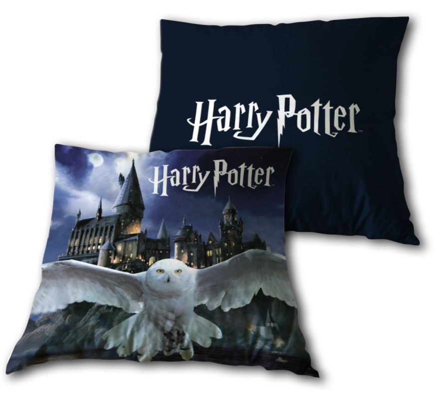JERRY FABRICS Polštářek Harry Potter HP246 Polyester, 40/40 cm