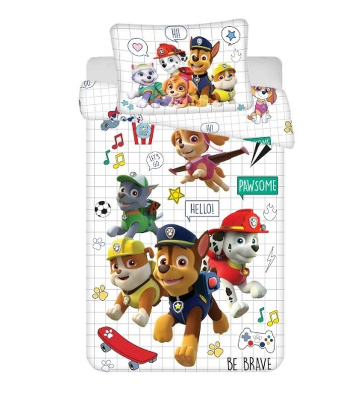 JERRY FABRICS Povlečení do postýlky Paw Patrol PP 1071 baby Bavlna, 100/135, 40/60 cm