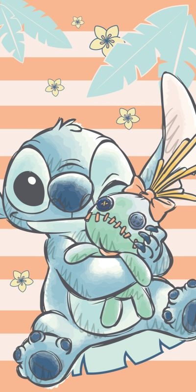 Osuška Lilo and Stitch Tropical Hugs 70/140