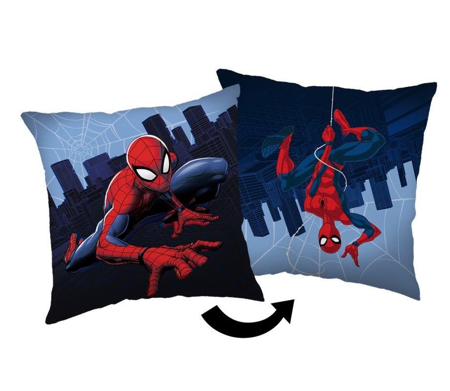JERRY FABRICS Mikroplyšový polštářek Spiderman 06 Polyester, 1x35/35 cm