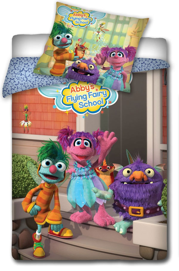 Povlečení Sesame Street School 140/200 cm