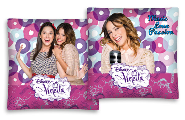 Povlak na polštářek Violetta pink 40/40