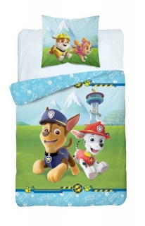 Povlečení Paw Patrol Chase 140/200, 70/80