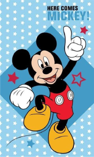 Dětský ručník Mickey hvězdičky 50/30