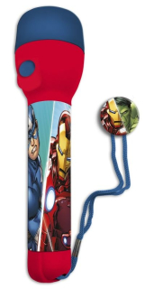 Dětská LED svítilna, baterka Avengers
