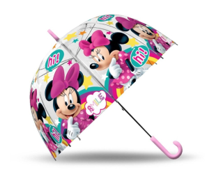 Průhledný deštník Minnie Smile