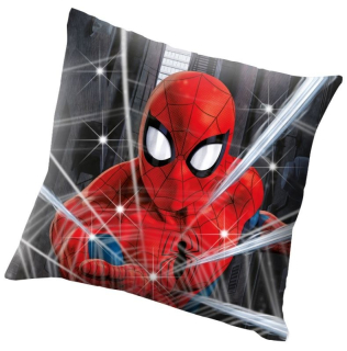 Svítící LED polštářek Spiderman 40/40