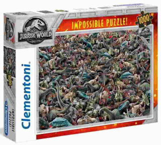 Puzzle Jurský svet Impossible 1000 dílků